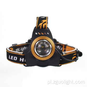 T6 Silne światło na zewnątrz Camping Headlamp